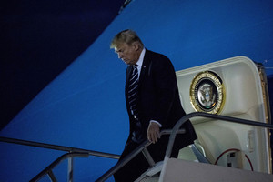 Donaldas Trumpas pasiekė paskutinę savo turo per Aziją stotelę