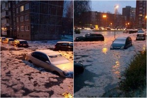 Perspėjo klaipėdiečius dėl apsemtų automobilių: štai ką privalote padaryti