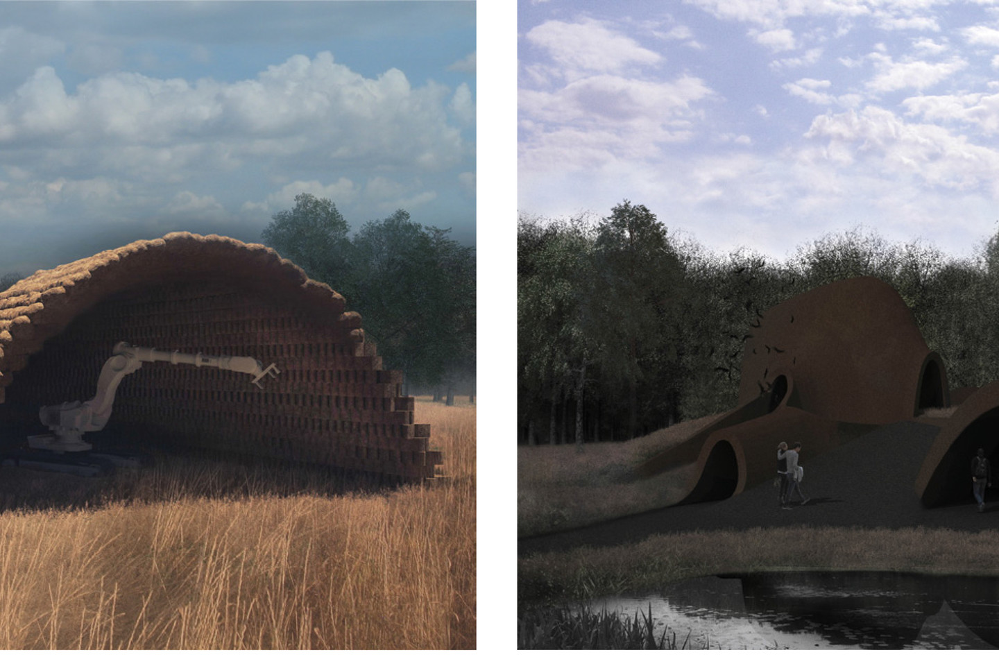 M.Petersonas suprojektavo eksperimentinį statinį – urvą šikšnosparniams Talino zoologijos sode.