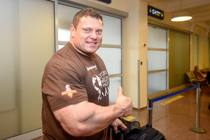 Galiūnas Žydrūnas Savickas varžybose Švedijoje – trečias