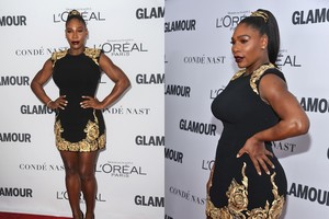 Pirmą kartą po gimdymo pasirodžiusi Serena Williams nustebino figūros pokyčiais