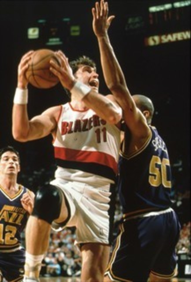 A.Sabonis visą NBA karjerą praleido Portlando klube.<br> „Blazers“ archyvo nuotr.