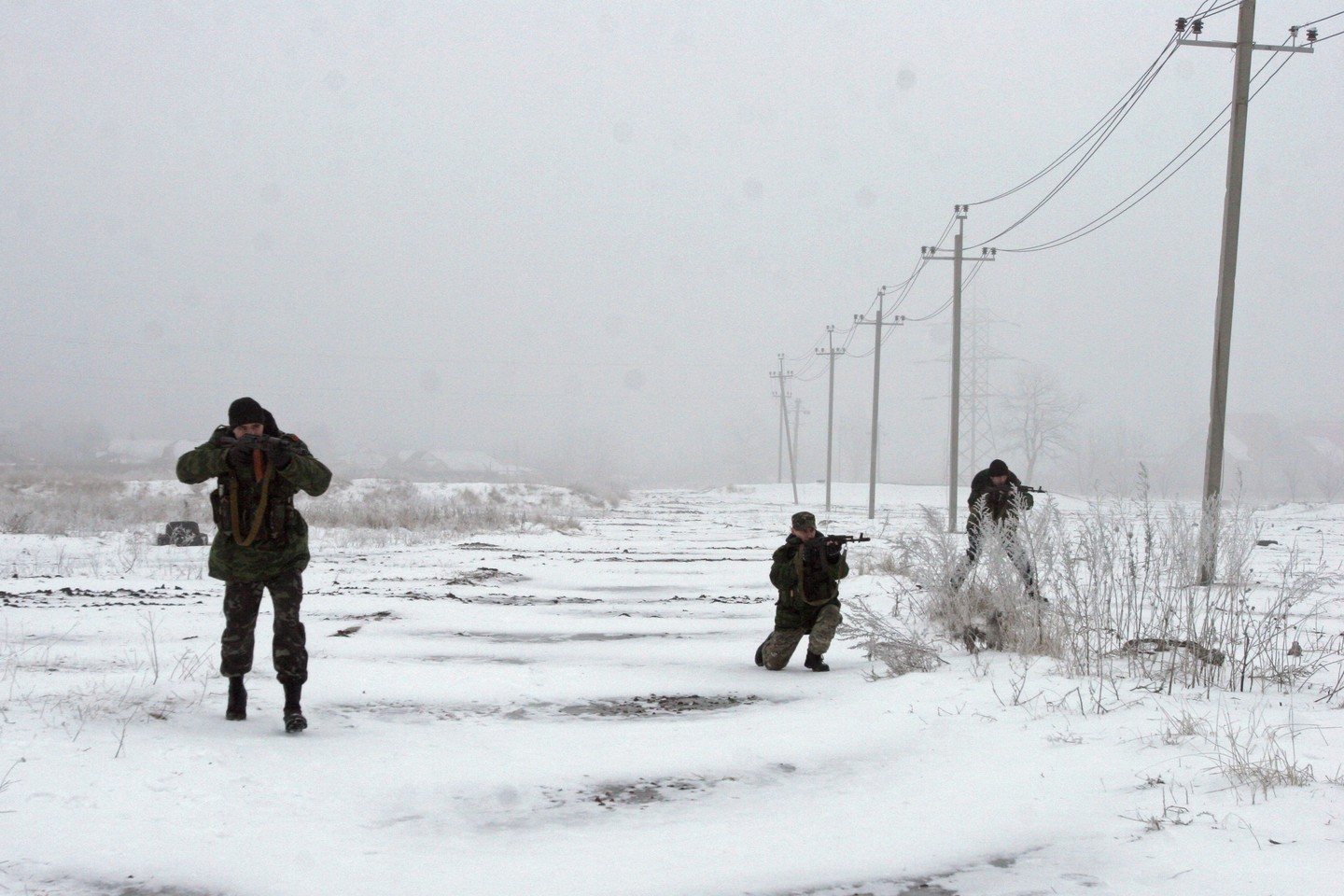  Konfliktas Rytų Ukrainoje nusinešė daugiau nei 10 tūkst. žmonių gyvybę.<br> „RIA Novosti“ nuotr.