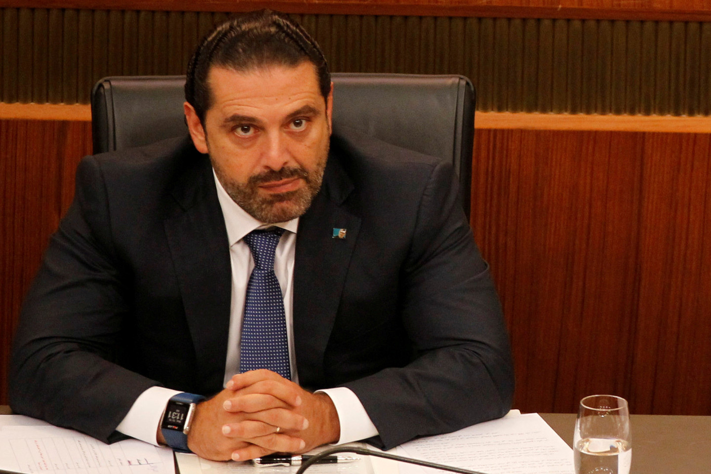  S.Hariri – sulaikytas.<br> „Reuters“/„Scanpix“ nuotr.