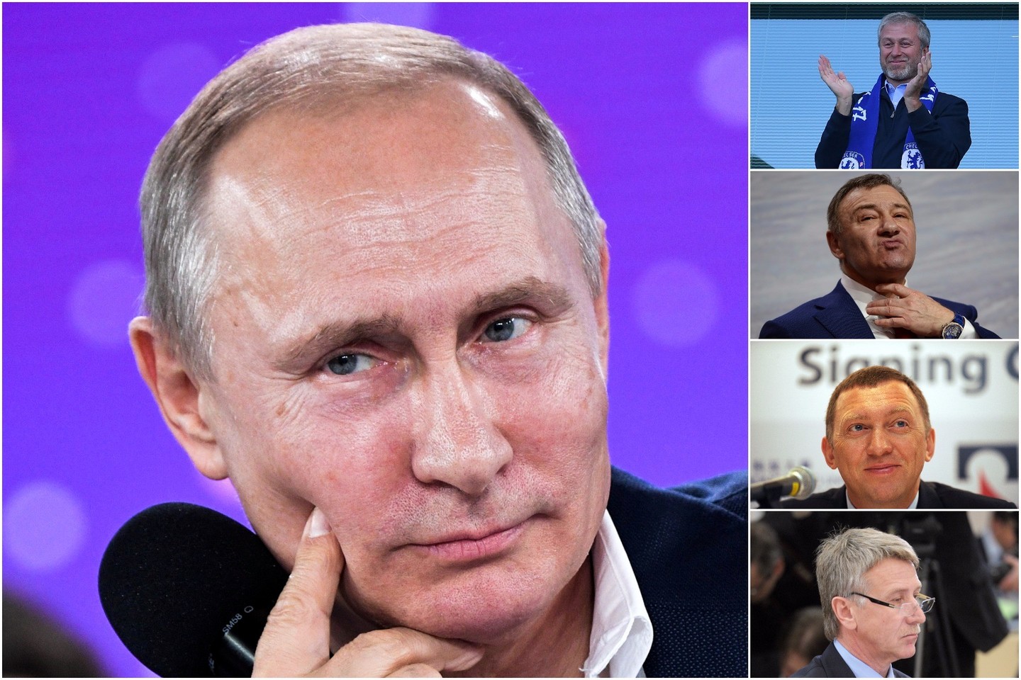  V.Putinas supranta, kad šalies verslininkai laiko savo pinigus ne Rusijoje. <br> lrytas.lt montažas