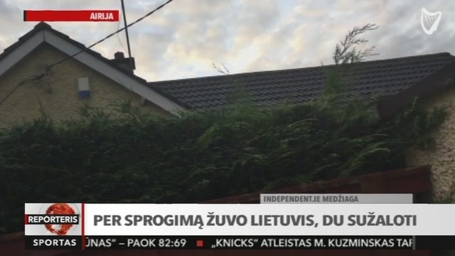 Per sprogimą Airijoje žuvo lietuvis, du sužeisti