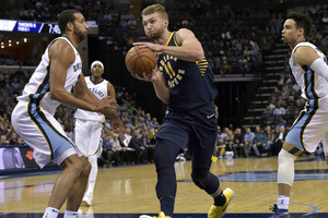Domantas Sabonis sunkiai dirbo dėl „Pacers“ pergalės