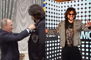 Rusijos prezidentas Filipui Kirkorovui įteikė garbingą apdovanojimą