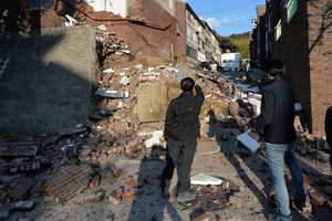 Per žemės drebėjimą Pietų Korėjoje namų neteko 1,5 tūkst. žmonių, dešimtys sužeisti