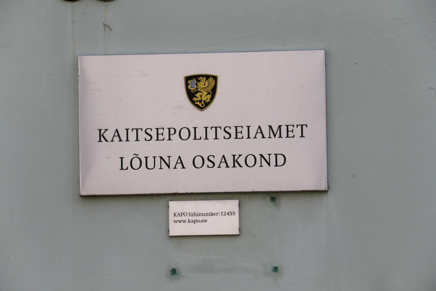  Estijos saugumo policija (KaPo) į Rusiją ketinusį vykti A. Vasiljevą sulaikė lapkričio 4 dieną Narvos sienos perėjoje.<br> Reuters/Scanpix nuotr.