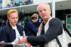 Billo Murray dosnumas pradžiugino būrį gerbėjų