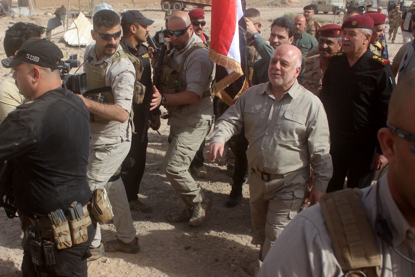  Irako pajėgos baigia išstumti islamistus iš šalies.<br> AFP/„Scanpix“ nuotr.