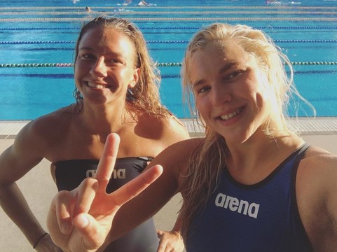 Australijoje besitreniruojanti Rūta Meilutytė džiugina šiltais kadrais 