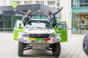 Vaidotas Žala prieš Dakaro ralį išsiruošė į kelionę aplink Lietuvą