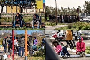 Artėjant žiemai šąla Kalė migrantai: prašo naujų batų ir skandina bėdas butelyje