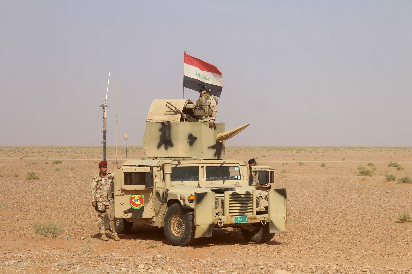  Irako pajėgos pasiekė dar vieną pergalę.<br> AFP/„Scanpix“ nuotr.