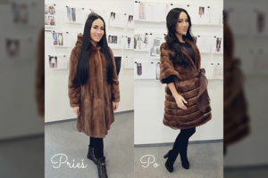 Greta Lebedeva prieš žiemą neatpažįstamai atnaujino savo audinės kailinius