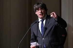 Madrido nušalintas buvęs Katalonijos lyderis prisistatė Belgijos teismui