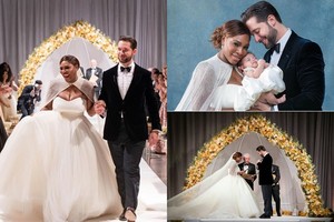 Paviešintos itin slaptų Serenos Williams vestuvių akimirkos