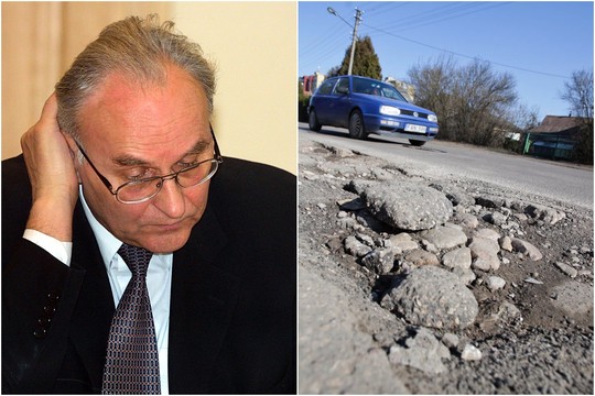 Ministras iš praeities paaiškino, kodėl Lietuvos keliai duobėti     
