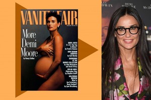 Demi Moore: kaip žvairas ančiukas virto gražuole gulbe