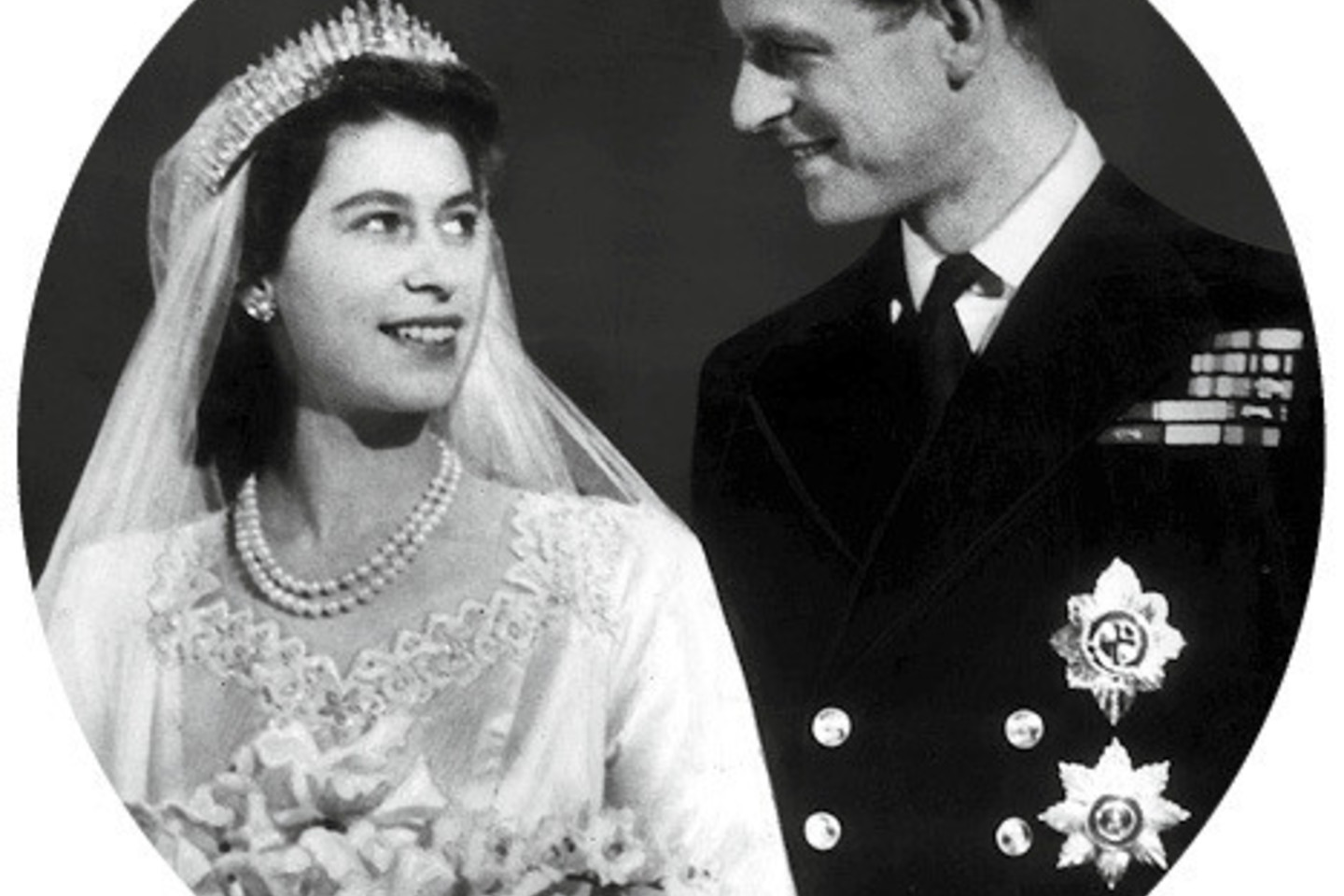 Karalienės Elizabeth II ir princo Philipo vestuvių diena.<br> ViDA Press nuotr.