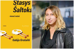 Svetur veržiasi ir Gabija Grušaitė, ir jos romanas, ir knygos herojus (interviu)