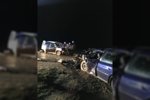 Per automobilių susidūrimą Kupiškio r. sužeisti 4 žmonės