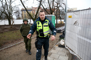 Lukiškių aikštėje vėl rastas sprogmuo, įvestas planas „Skydas“