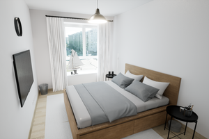 Daugėja perkančiųjų butus ne plikomis sienomis