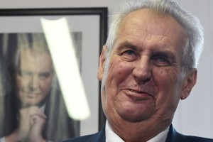 Čekijos prezidentas ragina ES panaikinti sankcijas Rusijai