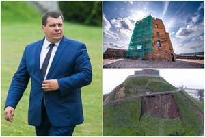 Statinių sienos skyla, bet žada, kad Gedimino kalnas stabiliai stovės iki 2067 metų