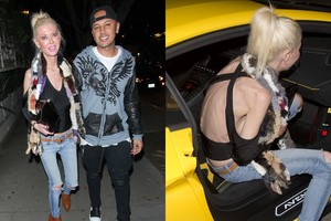 Šokiruojančiai liekna Tara Reid parodė kaulėtą kūną