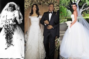 Brangiausios vestuvinės suknelės: nuo princesės Dianos iki Kim Kardashian