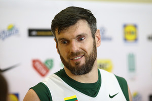 Po pirmųjų rinktinės treniruočių – nuoširdžiai sužavėtas Kšištofas Lavrinovičius