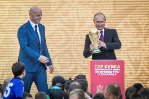 Rusai įsitikinę – JAV rezga sąmokslą diskredituoti futbolo pasaulio čempionatą