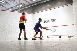 Šalies skvošo pirmenybėse: čempionų rokiruotė