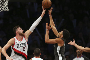 „Trail Blazers“ krepšininkai išplėšė pergalę Brukline