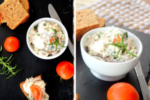 Skumbrės paštetas per 10 minučių: ir pusryčiams, ir svečiui pavaišinti