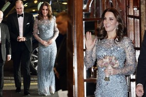 Nėščia Catherine spinduliuoja išskirtinį žavesį