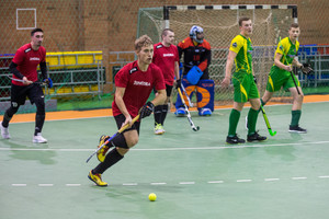 Žolės riedulininkai sezoną uždarose patalpose pradėjo Panevėžyje