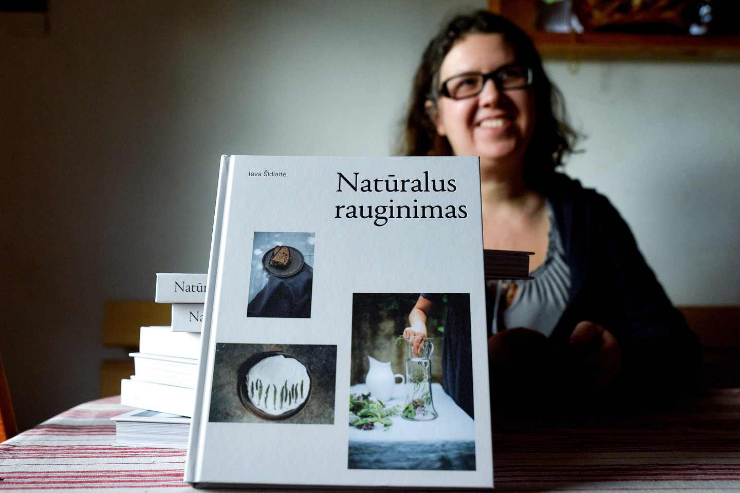  Neseniai Ieva Šidlaitė pristatė ir pirmąją savo knygą „Natūralus rauginimas“<br> V.Ščiavinsko nuotr. 