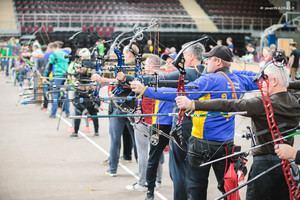 Pasaulio šaudymo iš lanko čempionas sužavėtas Alytaus arena