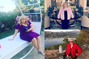 Putlias moteris ginanti Rebel Wilson pažėrė komplimentų lieknoms aktorėms