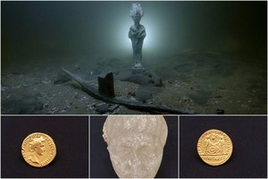 Įspūdinga: Egipte po vandeniu rastas 2000 metų senumo lobis