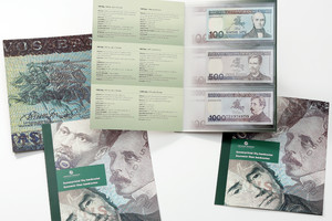 Aukcione – niekada apyvartoje nebuvę 1000 litų ir kitų nominalų banknotai