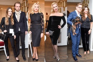 Garsenybės rinkosi į tradicinę itališką vakarienę