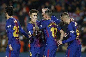 „Barcelona“ be vargo žengė į Karaliaus taurės aštuntfinalį