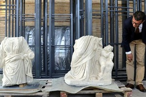 Įdomu: Turkijoje aptikta senovinė skulptūra neįprastai dievybei