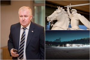 Aistras dėl Lukiškių aikštės įvertinęs A. Anušauskas dūrė į lietuvių baimę